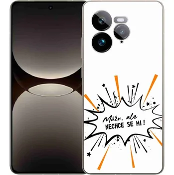 Pouzdro na mobilní telefon Gelový kryt mmCase na Realme GT 7 Pro 5G - vtipný text 11 bílé pozadí