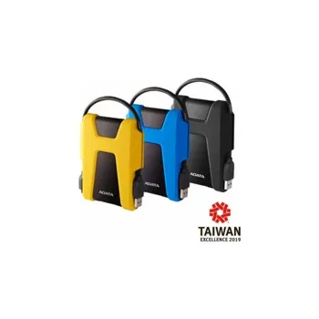 Externí pevný disk ADATA Externí HDD 1TB 2,5" USB 3.1 AHD680, černý (gumový, nárazu odolný)