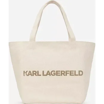 Kabelka Oboustranná kabelka Karl Lagerfeld A2W50024 béžová 01X, vel. ONE SIZE