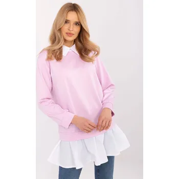 Dámská tunika Stylová halenka ve světle fialové MI-BZ-