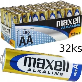 Článková baterie Bateria Alkalické baterie v akci AA balení 32ks