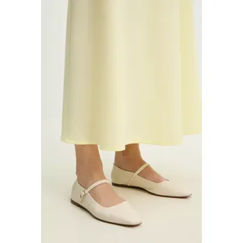 Dámské baleríny Kožené baleríny Answear.LAB béžová barva V1936.15.2 01X, EUR 37