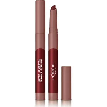 Rtěnka L'Oréal Paris Infaillible Very Matte Lip Crayon 112 Spice of Life Matná rtěnka v tužce