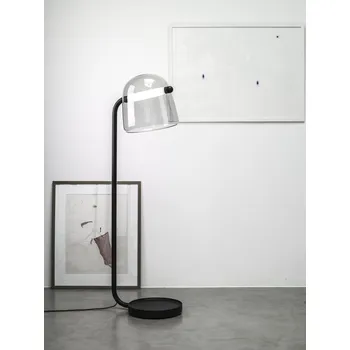 Stojací lampa Stojací lampa Brokis Mona large PC949, 2700K Povrch Montury: Bílý matný komaxit, Barva skla: Opalín