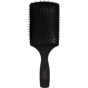 kartáč na vlasy Kartáč na rozčesávání vlasů Varis Paddle Brush - černý + dárek zdarma