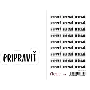 samolepka Fleppi Samolepky Pripraviť
