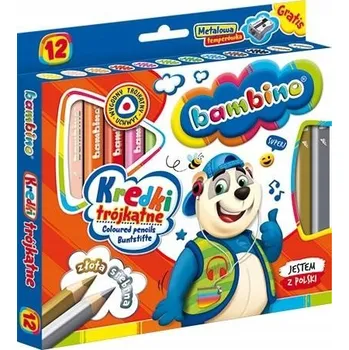 Kresba Pastelky Bambino 12 ks