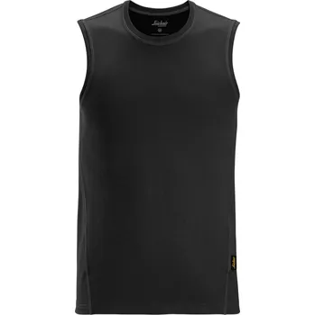 pracovní tričko Snickers Workwear Funkční tílko Stay Fresh černé Velikost: XL