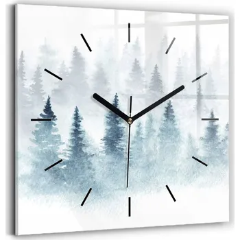 Hodiny Nástěnné hodiny Wallfluent bílé 30 cm