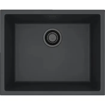Granitový dřez ALVEUS Omni 55x45 cm černý
