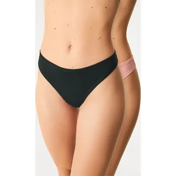 Kalhotky 2PACK Tanga Bamboo Mina