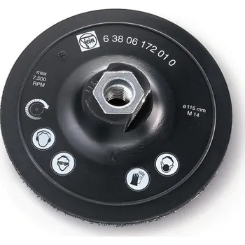 Příslušenství k nářadí FEIN Podpěrný kotouč 63806172010 Sleva 15%, při nákupu nad 3500,-Kč doprava zdarma