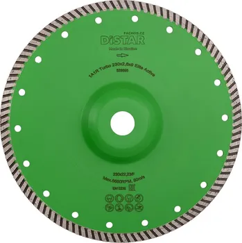 Řezný kotouč DiStar Turbo Elite Active - řezný kotouč na žulu, ø230mm