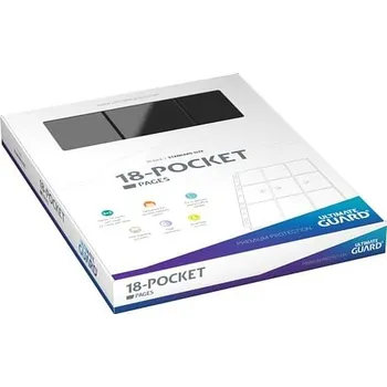 Fotoalbum Stránky pro karetní album 50ks - 18 pocket, barva žlutá