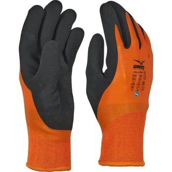 Pracovní oblečení Pracovní rukavice Payper COLD-DRY Barva: Oranžová/ Černá, Velikost: 9