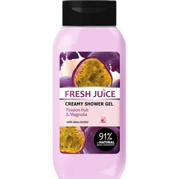 Sprchový gel Krémový sprchový gel Fresh Juice Passion fruit and Magnolia Creamy Shower Gel - 400 ml