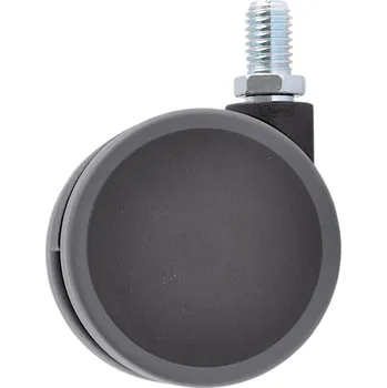 Pojezdové kolečko Náhradní kolečko k taburetům a vozíkům Weelko - černo-šedé (30008.3) + dárek zdarma