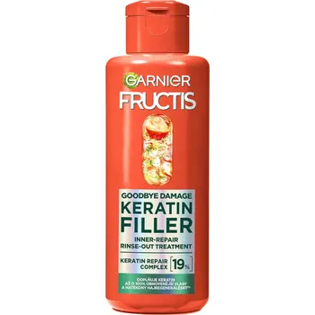 Vlasová regenerace Posilující oplachová péče pro poškozené vlasy Garnier Fructis Goodbye Damage Keratin Filler - 200 ml + dárek zdarma