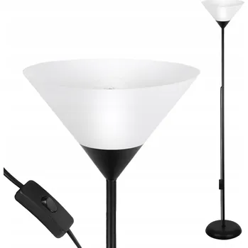 Stojací lampa Stojací lampa LEDLUX patice E27 60 W bílá, černá