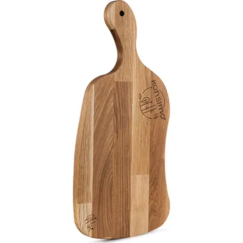 Kuchyňské prkénko Dřevěné prkénko na krájení dubové KONSIMO LIVO, dubové dřevo, olejované