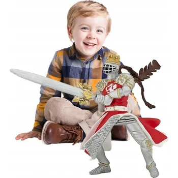 SBĚRATELSKÉ Figurky Král Drak s Mečem PAPO Hračky pro KLUKY