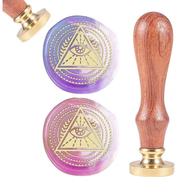 Pečetní razítko, TŘETÍ OKO, 8,9x2,5 cm, 1ks