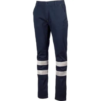 montérky Pracovní kalhoty Payper ENGINE STRETCH REFLEX Barva: Námořnická modrá, Velikost: 2XL