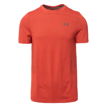 Pánské tričko Pánské Tričko s krátkým rukávem UNDER ARMOUR VANISH SEAMLESS SS 1382801-847 – Oranžová S