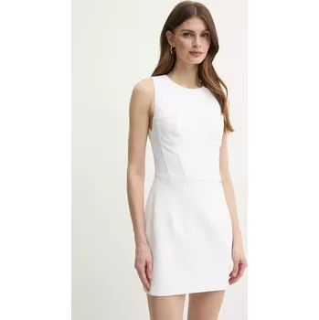 Dámské šaty Šaty Elisabetta Franchi bílá barva, mini, AB74751E2 00X, vel. 40