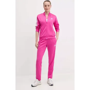 Tepláková souprava adidas 3-Stripes JD5436 růžová 42X, vel. L