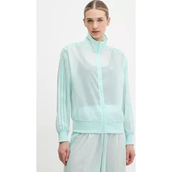 Dámská mikina Mikina adidas Originals Adicolor JN6128 tyrkysová 65X, vel. S