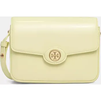 Kabelka Kabelka Tory Burch Robinson Spazzolato 143122.701 žlutá 10X, vel. ONE SIZE