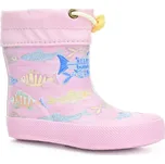 Bundgaard Cover Fish Pond Coral barefoot holínky Velikost boty (EU): 23, Vnitřní délka boty: 157, Vnitřní šířka boty: 64