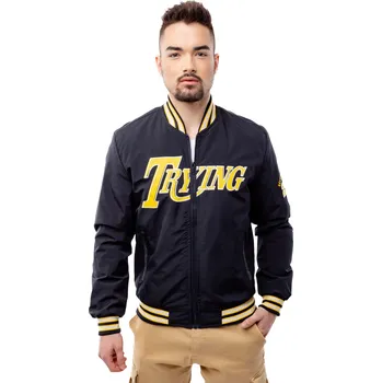 Pánská větrovka Pánská bunda Glano Glano černá | šedá 2241136