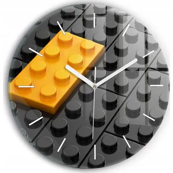 Hodiny Nástěnné hodiny Wallfluente černé 30 cm