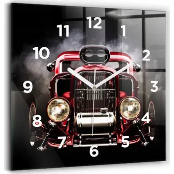 Hodiny Nástěnné hodiny Wallfluent černé 30 cm