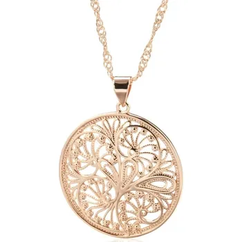 Náhrdelník Dámský náhrdelník s květovaným přívěskem Barva (Varianta): H0916