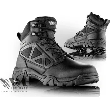 Pracovní obuv VM FOOTWEAR s.r.o. Taktické boty VM® Wigan kotníkové černé Velikost: 40