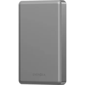 Powerbanka ENERGEA AluPac 10K bezdrátová MagSafe powerbanka s portem USB-C - 10 000 mAh - přírodní titan