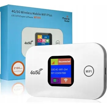 WIFI ROUTER, PŘENOSNÝ MOBILNÍ WIFI 4G LTE ROUTER, BEZDRÁTOVÝ ROUTER