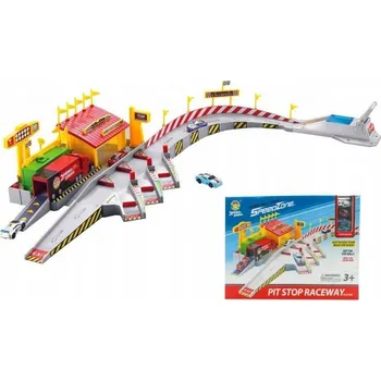 autodráha Dětská ZÁVODNÍ DRÁHA GARÁŽ Dráha pro AUTÍČKA Stop KREATIVNÍ HRAČKY