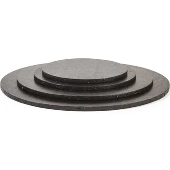 Termobox PODLOŽKA DORTOVÁ SILNÁ - ČERNÁ pr.25 cm, v.1,2 cm - KARMA SRL