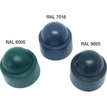 Příslušenství pro plot Krytka na kotevní šroub, matici M10, PVC, antracit