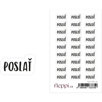 samolepka Fleppi Samolepky Poslať