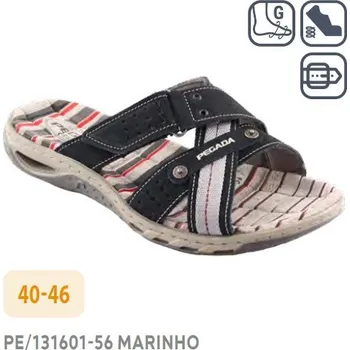 Pánská zdravotní obuv Santé PE/131601-56 MARINHO Barva: Modrá, Velikost: 44, Stélka: Anatomicky tvarovaná