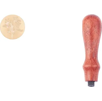 Razítko Pečetní razítko, ROZKVETLÉ KVÍTKY, 7,8x2,2 cm, 1ks