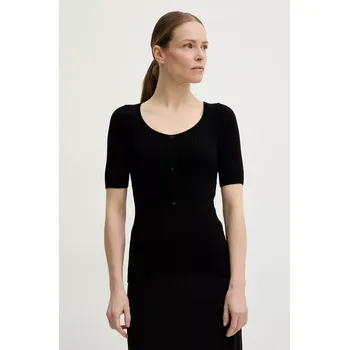 Dámská halenka Halenka s příměsí hedvábí Herskind Mie 5535106 černá 99X, vel. M