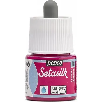 Speciální výtvarná barva Barva na hedvábí Pébéo Setasilk 45 ml - 08 Raspberry