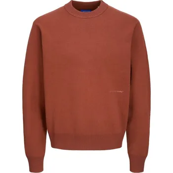 Pánský svetr Jack and Jones Crew Sweatshirt Brandy Brown S