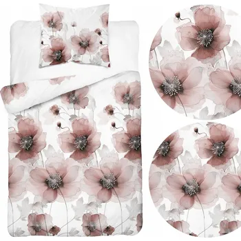 Povlečení Elegantní ložní prádlo ASTI COTTON SATEN 140x200 2dílná Povlečení se zipem